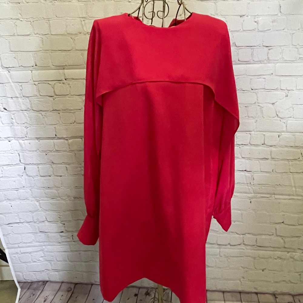 Zara Red swing dress